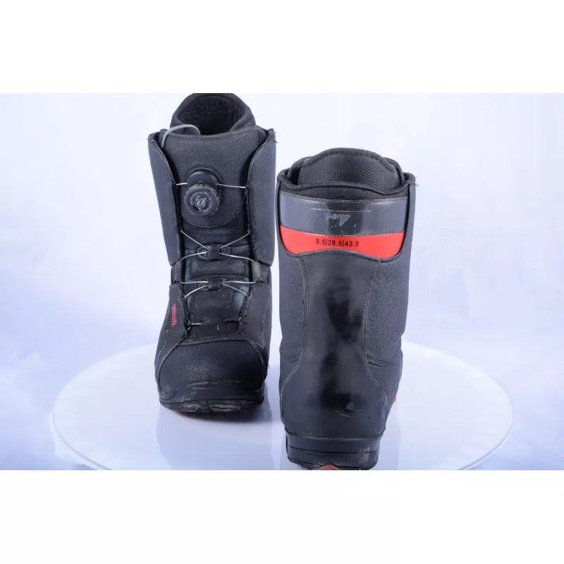 Snowboardschuhe DEELUXE DELTA BOA technology, COILER system, SECTION CONTROL LACING, black/red