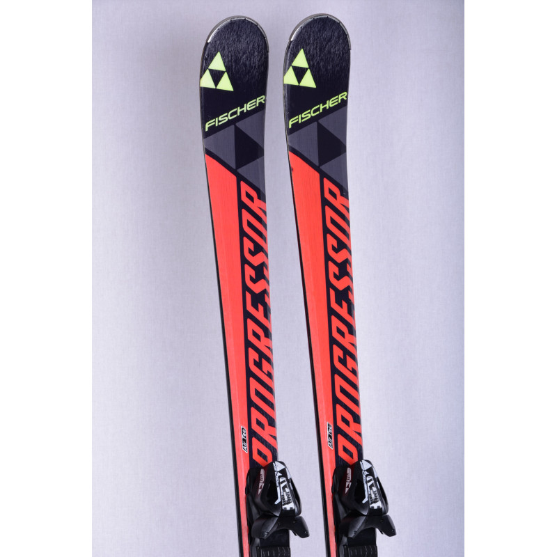skis FISCHER PROGRESSOR F18 AIR TEC, DUAL radius, woodcore, carbon + Fischer RS11 
