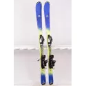 esquís niños SALOMON QST MAX jr., BLUE/yellow + Atomic Ezytrak 5 ( Condición TOP )