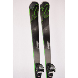skis K2 TURBO CHARGER, FULL ROX technology, Metal laminate, Speed rocker + Marker MXC TCX 12.0 ( TOP condition )