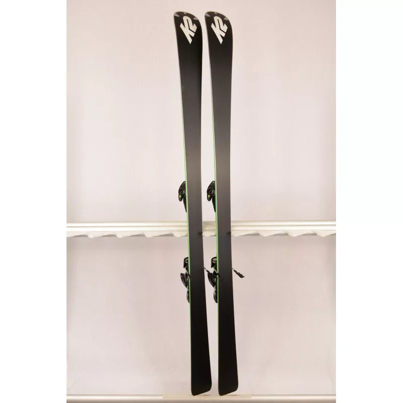 esquís K2 TURBO CHARGER, FULL ROX technology, Metal laminate, Speed rocker + Marker MXC TCX 12.0