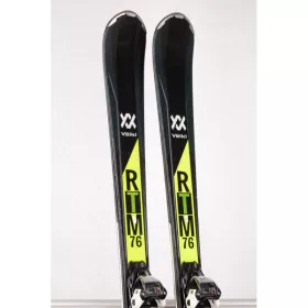 skis VOLKL RTM 76 black, woodcore, TIP rocker, grip walk + Marker FDT 10
