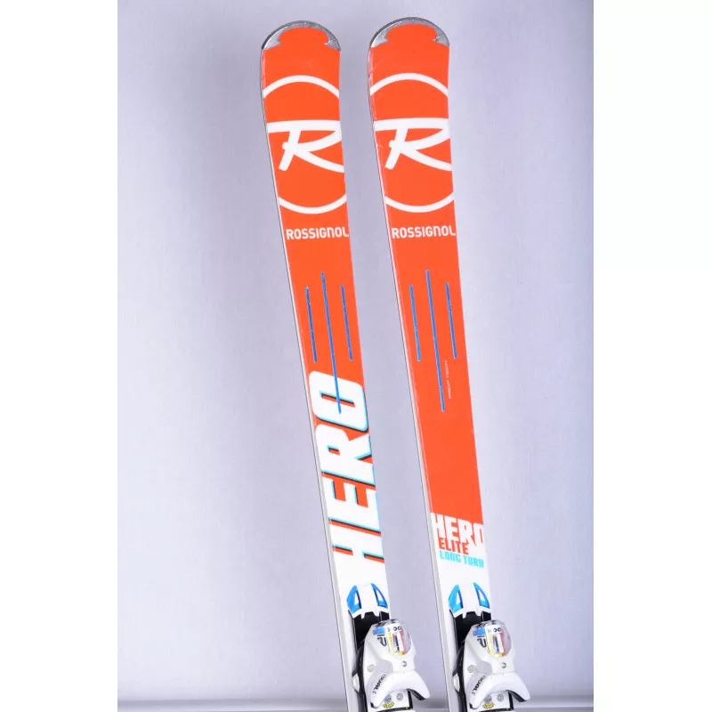 skis ROSSIGNOL HERO ELITE LONG TURN, E-LT Titanal, power turn + Look SPX 12