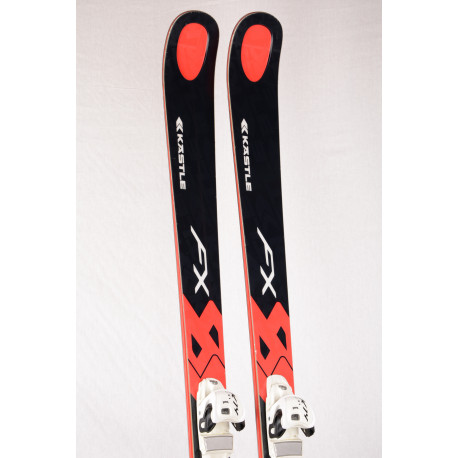 skis KASTLE FX 84 black, WOODCORE, TITANIUM + Marker K12 Cti