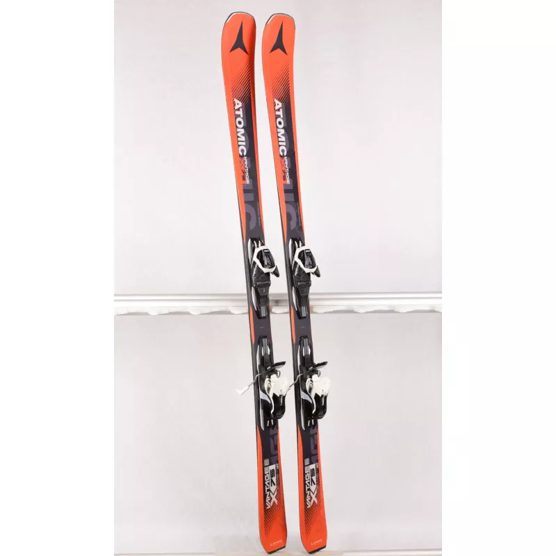 skis ATOMIC VANTAGE X 75 light woodcore, AM rocker, Orange + Atomic L 10 lithium
