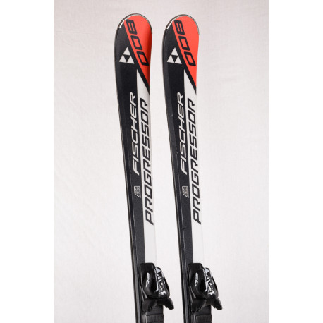 skis FISCHER PROGRESSOR 800 Air Tec, DUAL radius, Sidewall, woodcore + Fischer RS11
