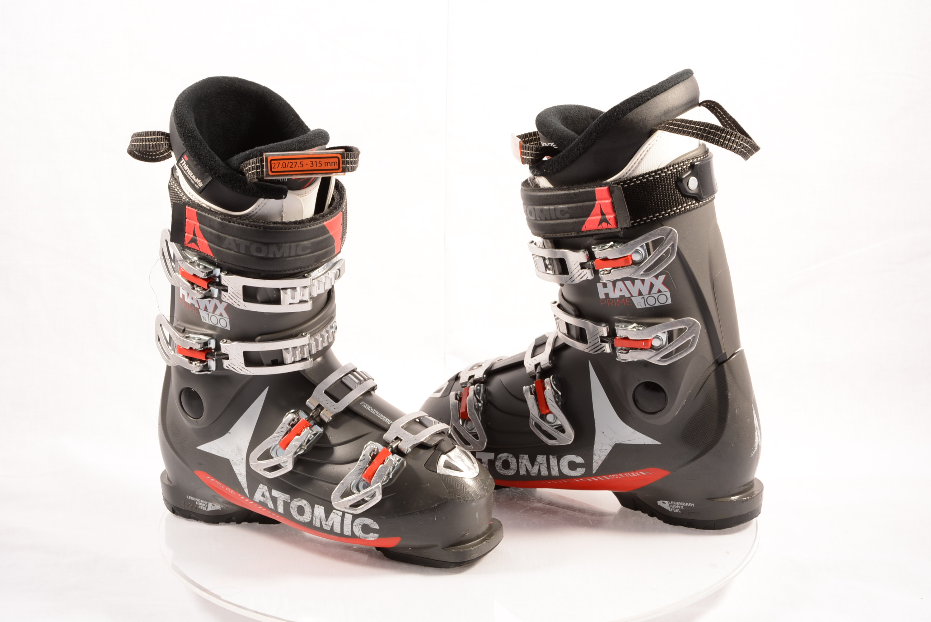 ski boots ATOMIC HAWX PRIME 100 R GREY, MEMORY FIT, 3D bronze, 3M