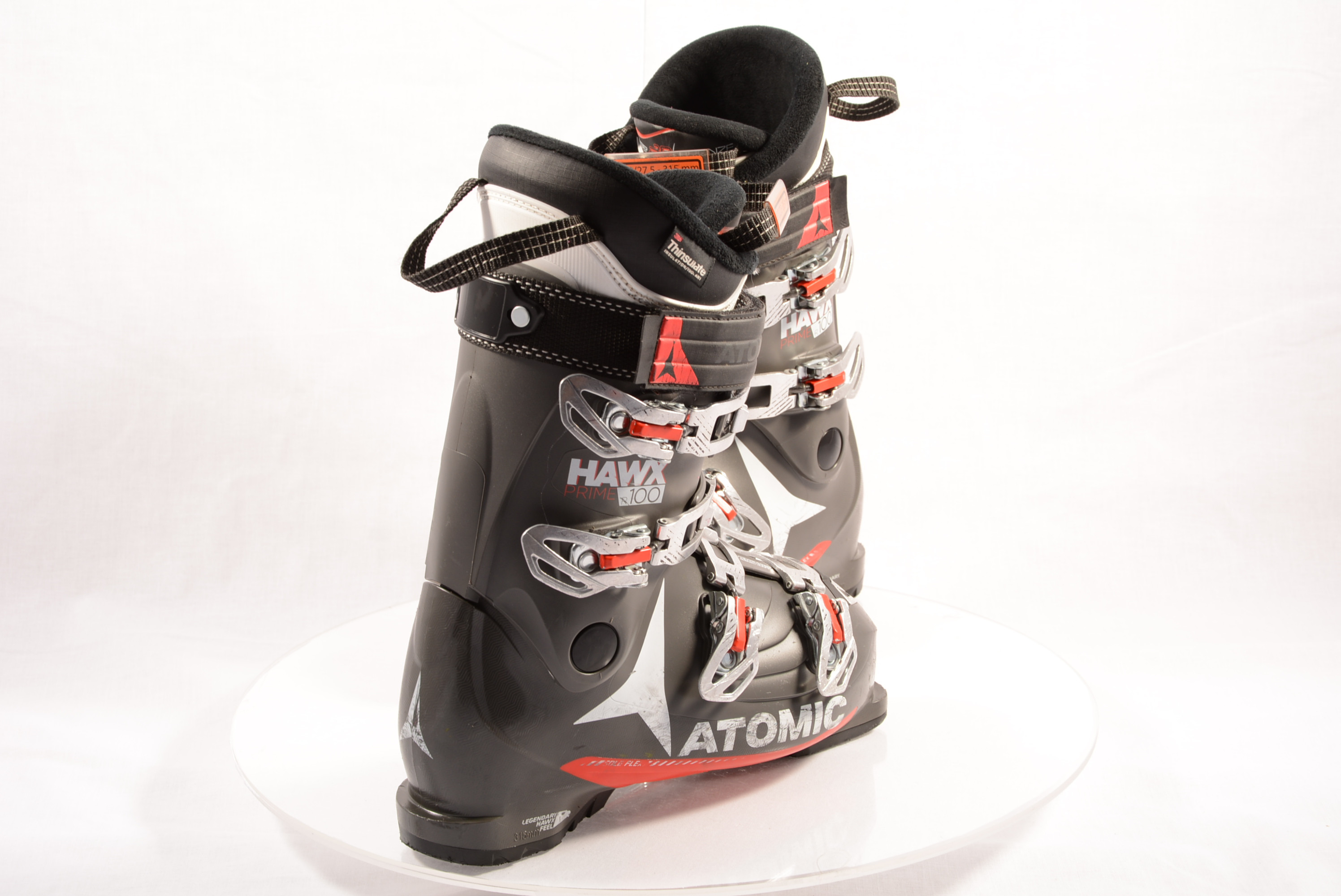 ski boots ATOMIC HAWX PRIME 100 R GREY, MEMORY FIT, 3D bronze, 3M