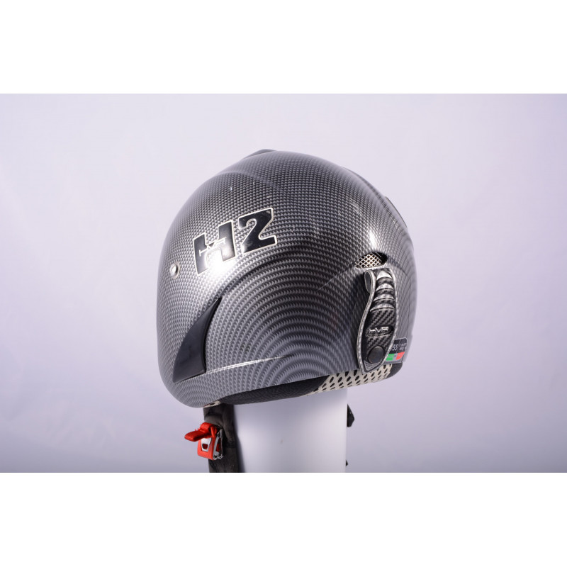 lyžiarska/snowboardová helma HMR H2 real CARBON TITANIUM, AIR ventilation ( TOP stav )
