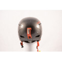 lyžiarska/snowboardová helma CEBE DUSK, grey/red, nastaviteľná