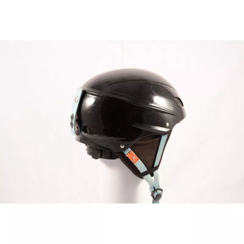 casco de esquí/snowboard HEAD BLACK/blue, ajustable