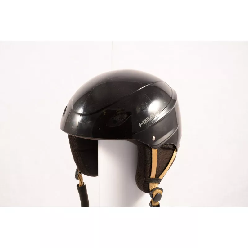 lyžiarska/snowboardová helma HEAD BLACK/brown, nastaviteľná