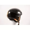 casque de ski/snowboard HEAD BLACK/brown, réglable