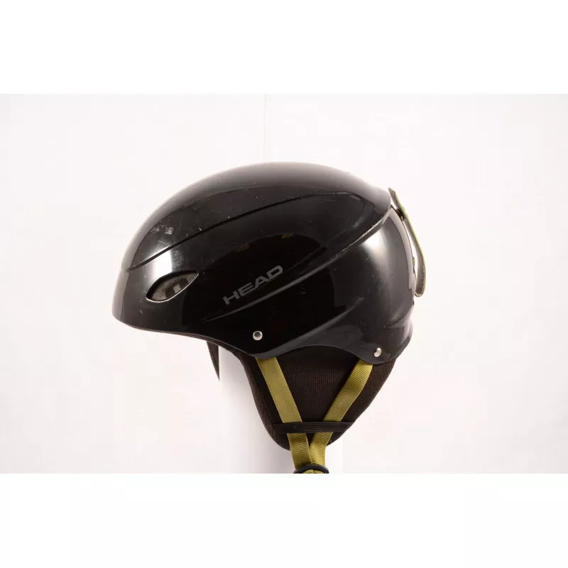 Skihelm/Snowboard Helm HEAD BLACK/green, einstellbar