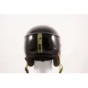 lyžařská/snowboardová helma HEAD BLACK/green, nastavitelná