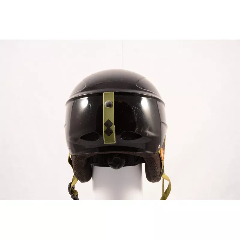 casco da sci/snowboard HEAD BLACK/green, regolabile