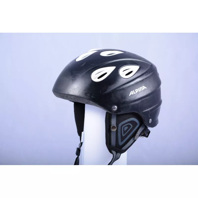 lyžařská/snowboardová helma ALPINA JUNTA black/white, nastavitelná