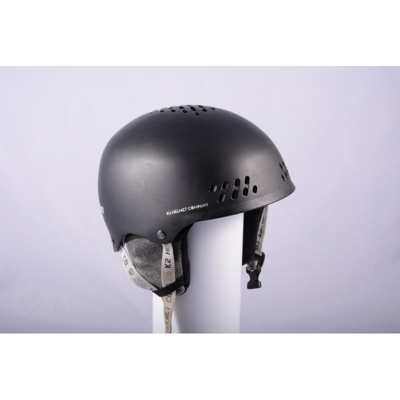 casco de esquí/snowboard K2 PHASE, BLACK/grey, ajustable