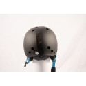 ski/snowboard helmet SALOMON JIB Black/blue, adjustable