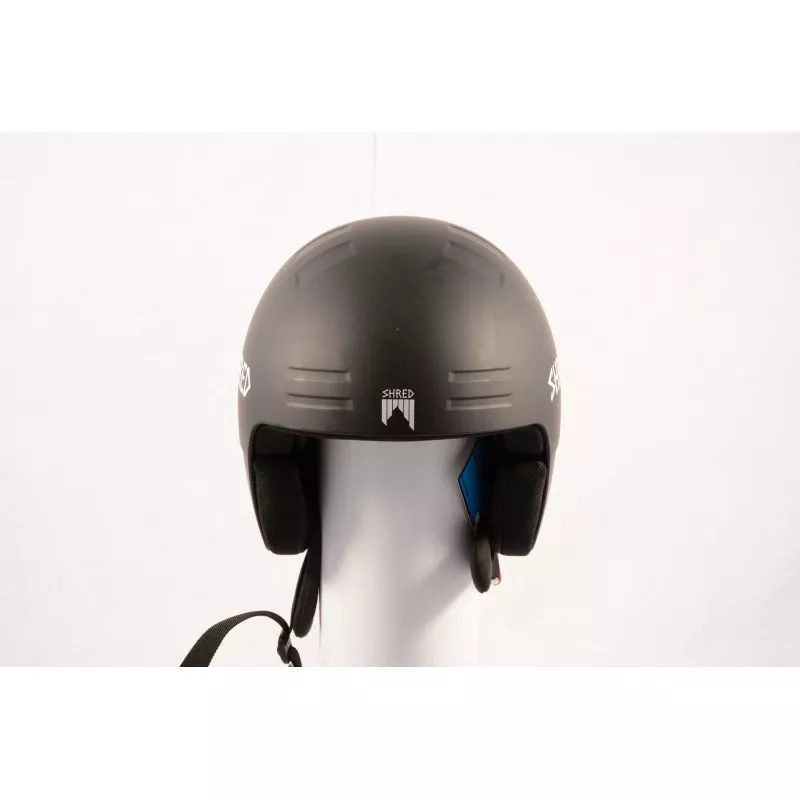 skihelm/snowboardhelm SHRED BASHER NOSHOCK helmet, Black, FIS norm ( NIEUW )