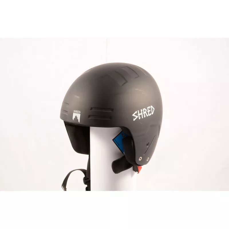casque de ski/snowboard SHRED BASHER NOSHOCK helmet, Black, FIS norm ( NEUF )