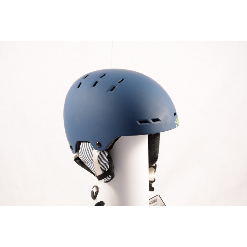 ski/snowboard helmet SHRED BUMPER NOSHOCK WARM PAJAMA navy blue, adjustable ( NEW )
