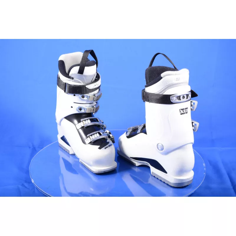 chaussures ski femme SALOMON DIVINE 770 W, micro, macro, EXTENDED lever, white/black