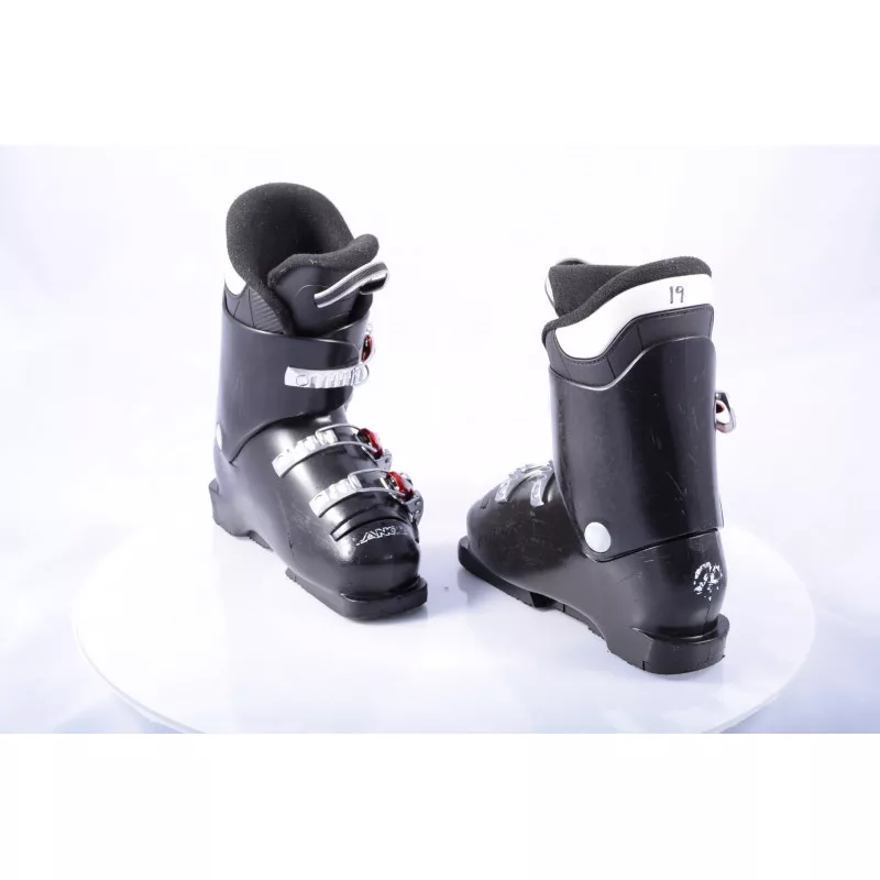 chaussures ski enfant/junior LANGE RSJ 50 black/red, macro