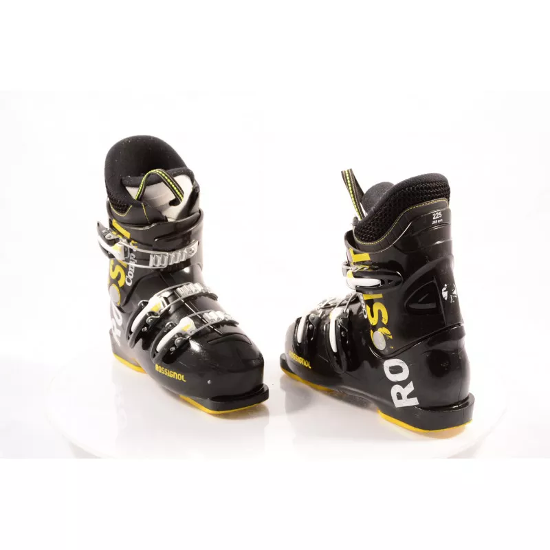 detské/juniorské lyžiarky ROSSIGNOL COMP J3, BLACK/yellow