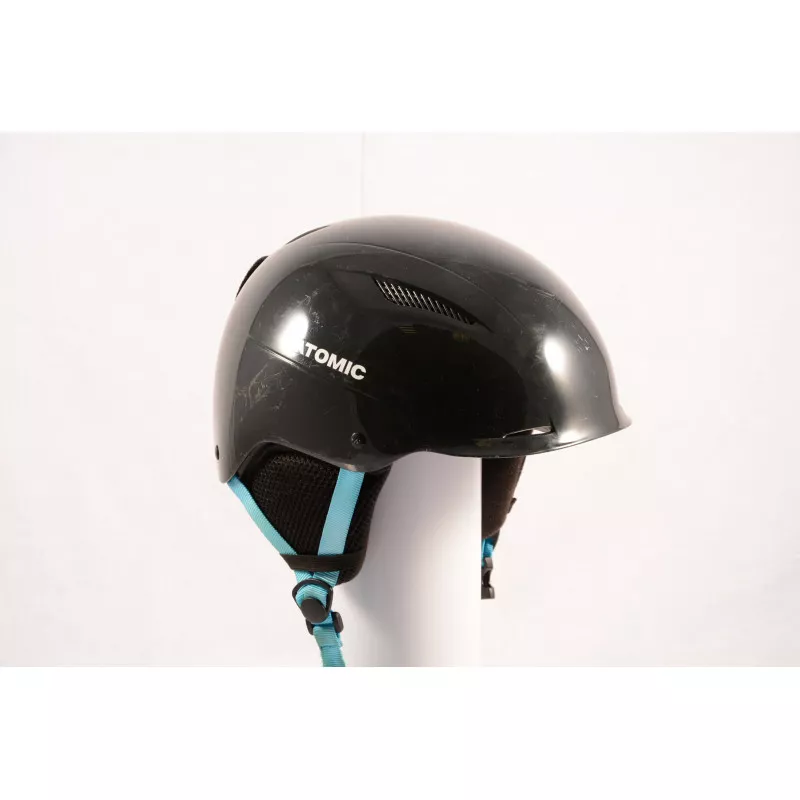 lyžiarska/snowboardová helma ATOMIC SAVOR LF live fit, BLACK/blue, nastaviteľná