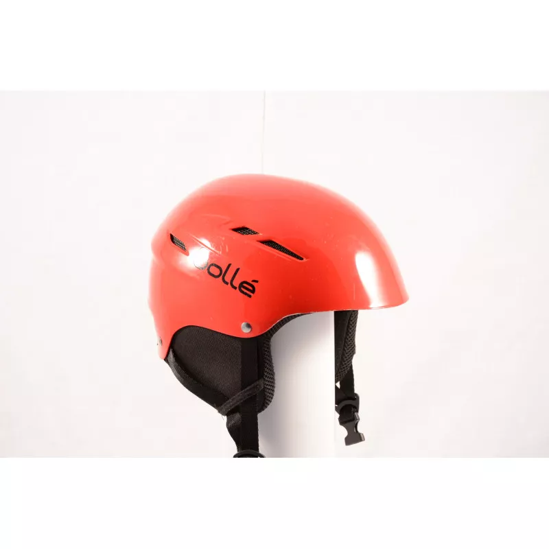 skihelm/snowboardhelm BOLLE B-FUN Red, verstelbaar