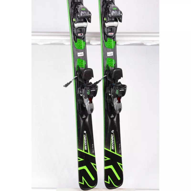 skidor K2 IKONIC 80 EXO KONIC technology 2019, Woodcore + Marker M3 11