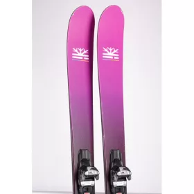 freeride skis DPS ZELDA 106 FOUNDATION 2019, partial TWINTIP Carbon Wood + Marker Squire 11 ( TOP condition )