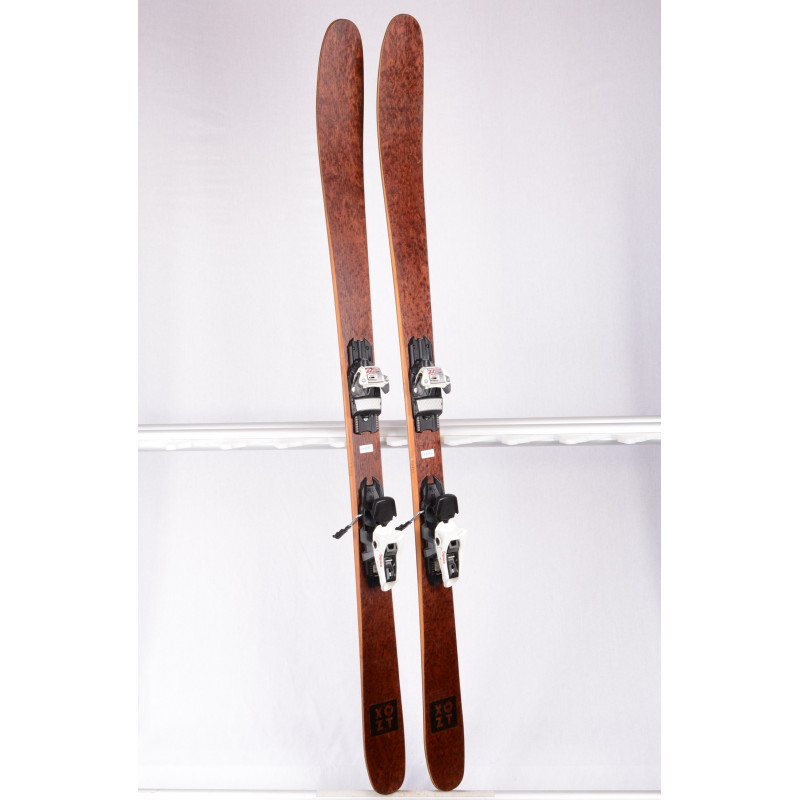 nové freeride lyže XQZT FREETOUR 2019 HANDMADE LIMITED, CARBON, BAMBOO, VDS tape + Marker Squire 11 ( NOVÉ )