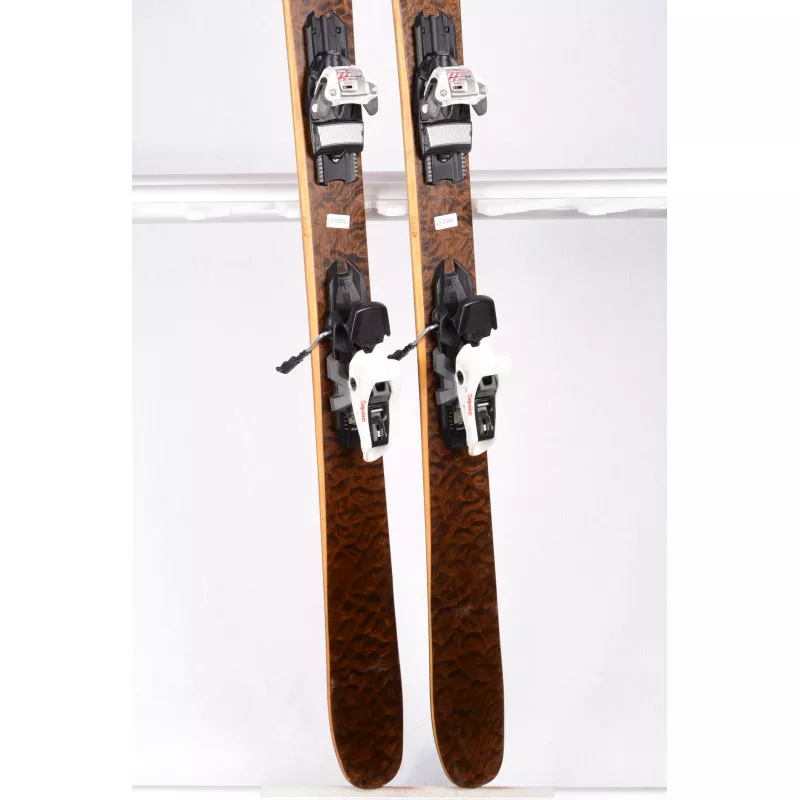 neue Freeride Ski XQZT FREETOUR 2019 HANDMADE LIMITED, CARBON, BAMBOO, VDS tape + Marker Squire 11 ( NEUE )