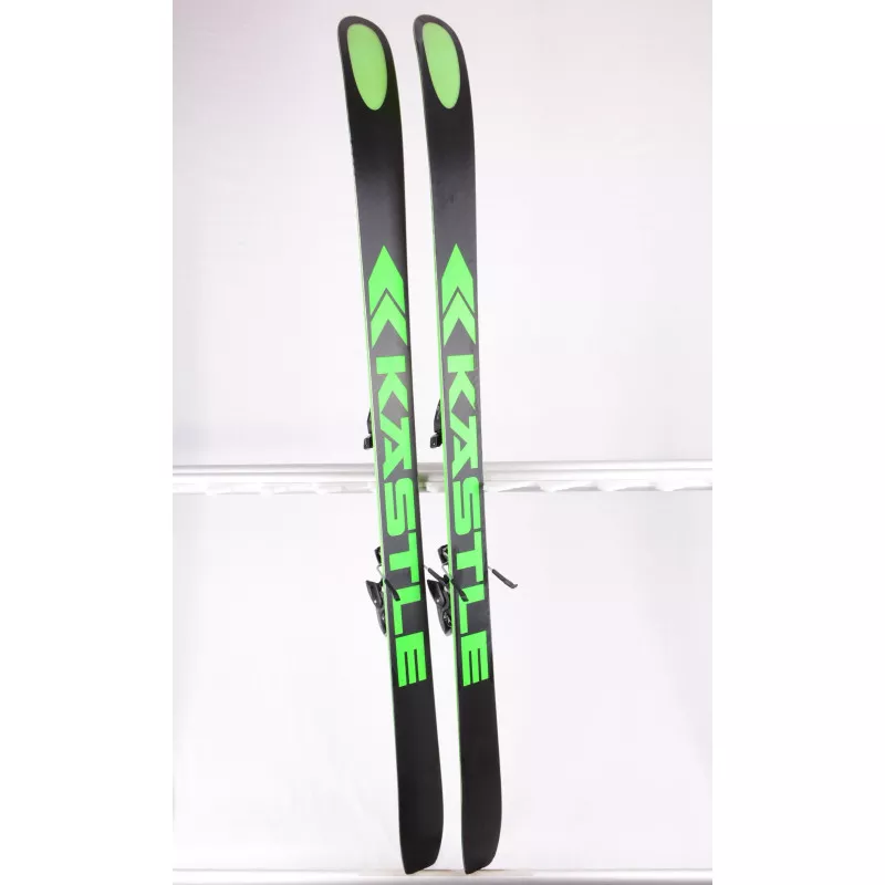 freeride ski's KASTLE BMX 105 DUAL RISE, titan, Woodcore + Tyrolia SP 12