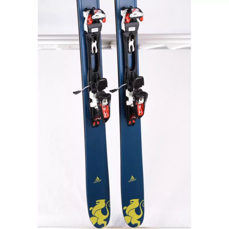 touring freeride skis DPS ALCHEMIST 106 FULL CARBON 2020, partial TWINTIP, grip walk + Marker Tour 10 ( used ONCE )