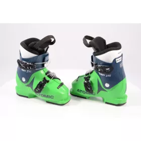 botas esquí niños ATOMIC HAWX JR R2 2020 GREEN/blue, THINSULATE insulation, macro