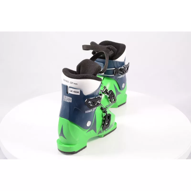 lasten laskettelumonot ATOMIC HAWX JR R2 2020 GREEN/blue, THINSULATE insulation, macro