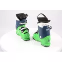 chaussures ski enfant/junior ATOMIC HAWX JR R2 2020 GREEN/blue, THINSULATE insulation, macro