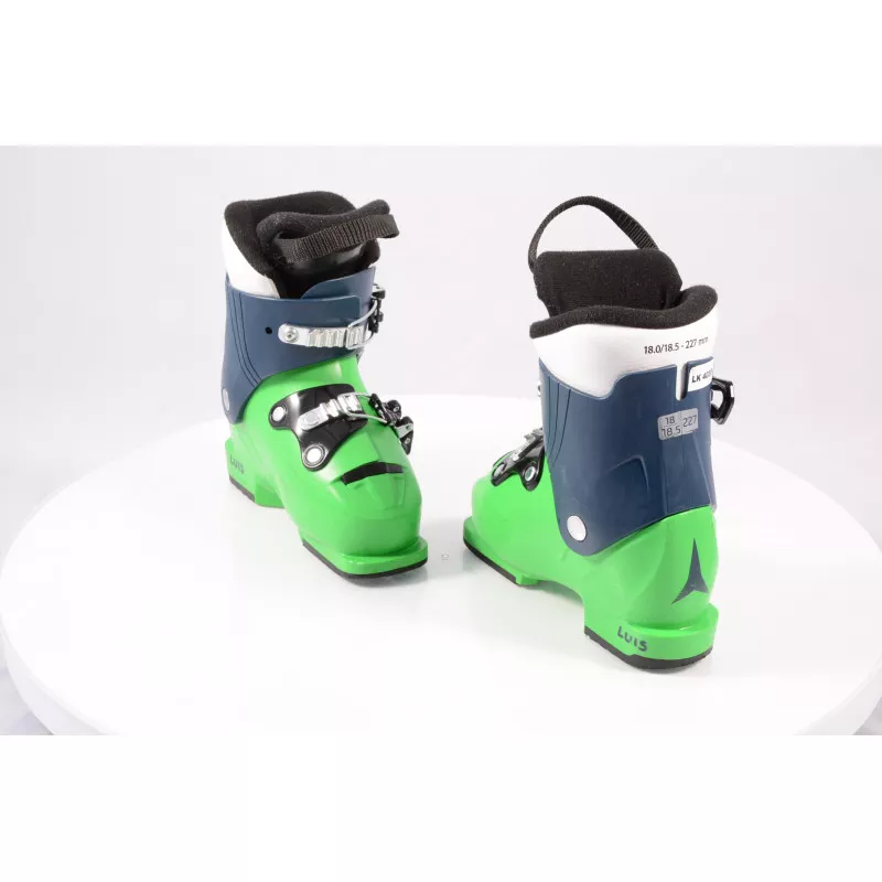 dětské/juniorské lyžáky ATOMIC HAWX JR R2 2020 GREEN/blue, THINSULATE insulation, macro