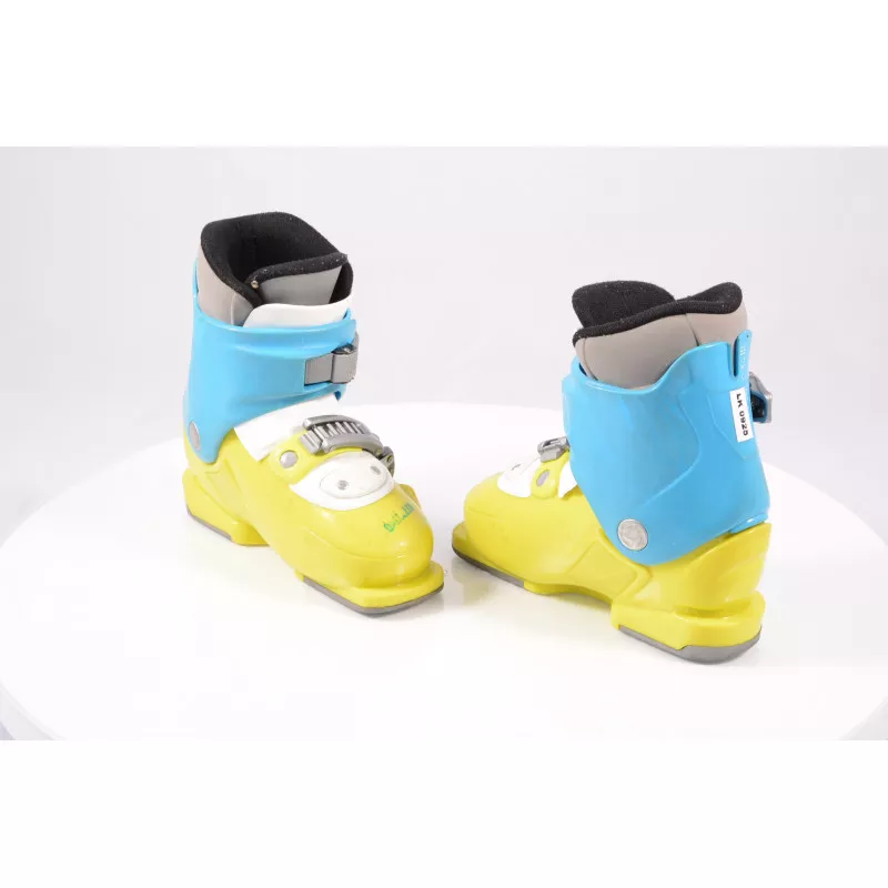 children's/junior ski boots DALBELLO CXR 2, ratchet buckle, BLUE/yellow