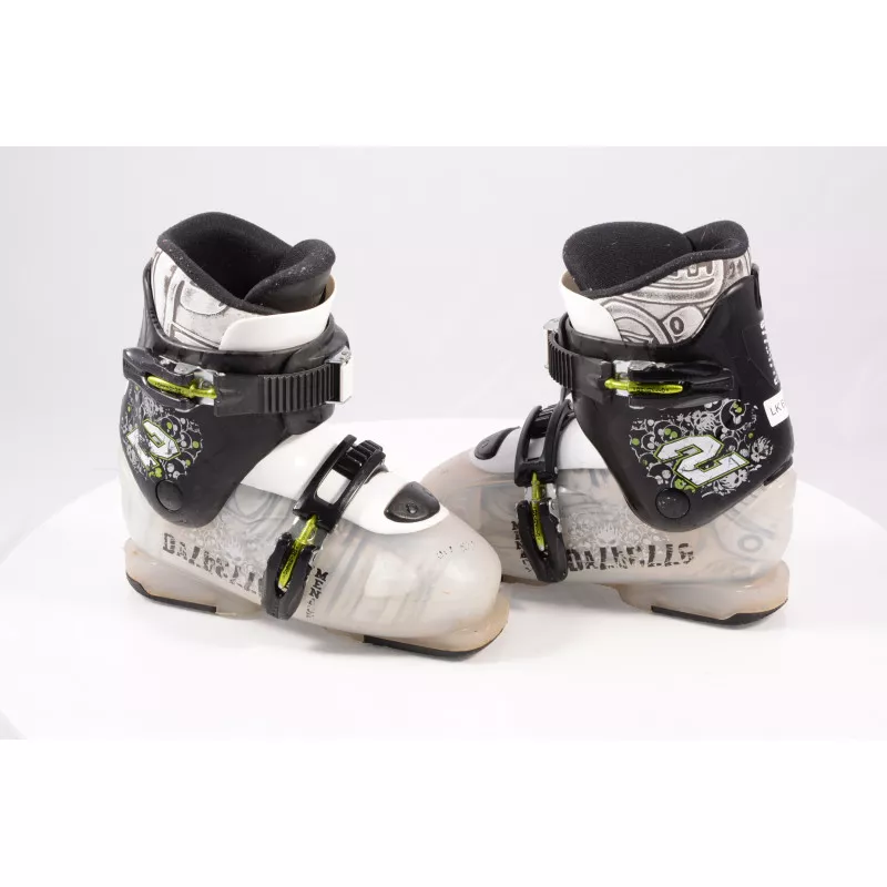 chaussures ski enfant/junior DALBELLO MENACE 2, black/transparent/green, macro