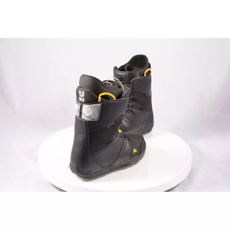 chaussures snowboard BURTON MENS PROGRESSION BOA 2020, BLACK/yellow, H3-R Boa Coiler