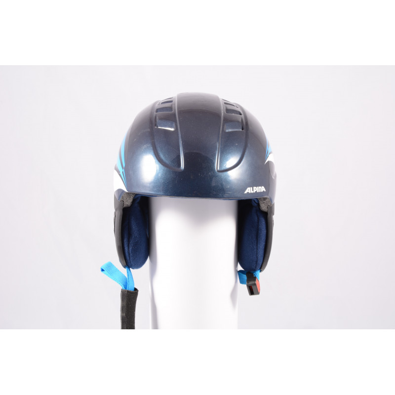 ski/snowboard helmet ALPINA CARAT 2019, black/blue, adjustable