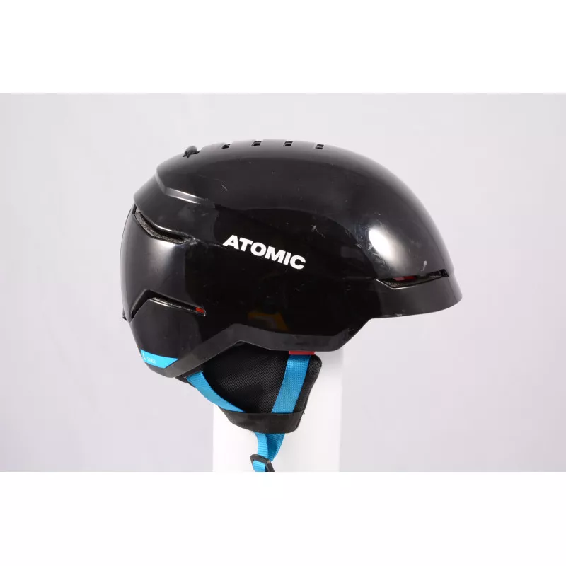 lyžiarska/snowboardová helma ATOMIC SAVOR 2019, BLACK/blue, Air ventilation, nastaviteľná ( TOP stav )