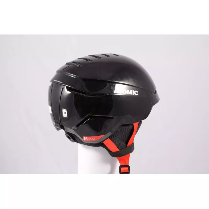 Skihelm/Snowboard Helm ATOMIC SAVOR 2019, BLACK/red, Air ventilation, einstellbar