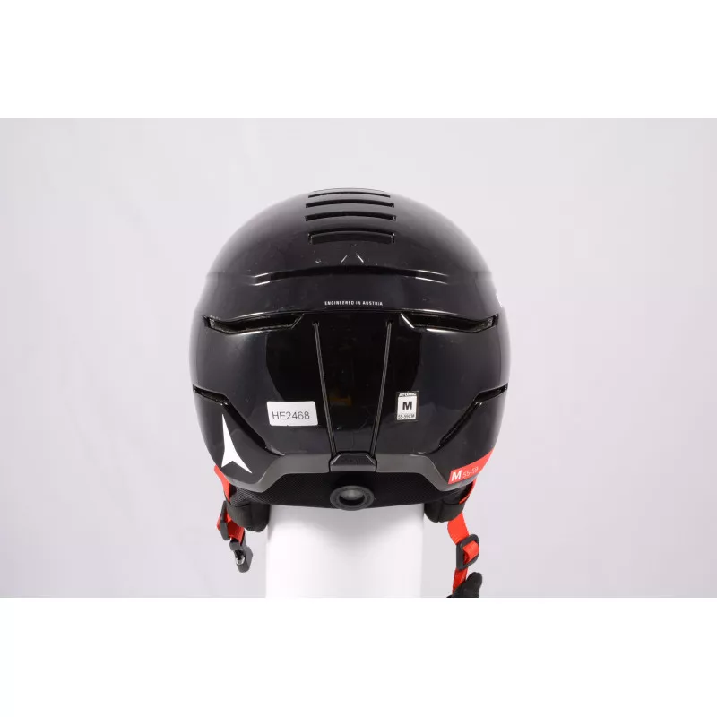lyžařská/snowboardová helma ATOMIC SAVOR 2019, BLACK/red, Air ventilation, nastavitelná