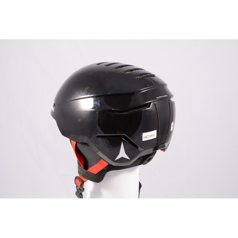 lyžiarska/snowboardová helma ATOMIC SAVOR 2019, BLACK/red, Air ventilation, einstellbar ( TOP stav )