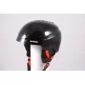 lyžařská/snowboardová helma ATOMIC SAVOR 2019, BLACK/red, Air ventilation, nastavitelná